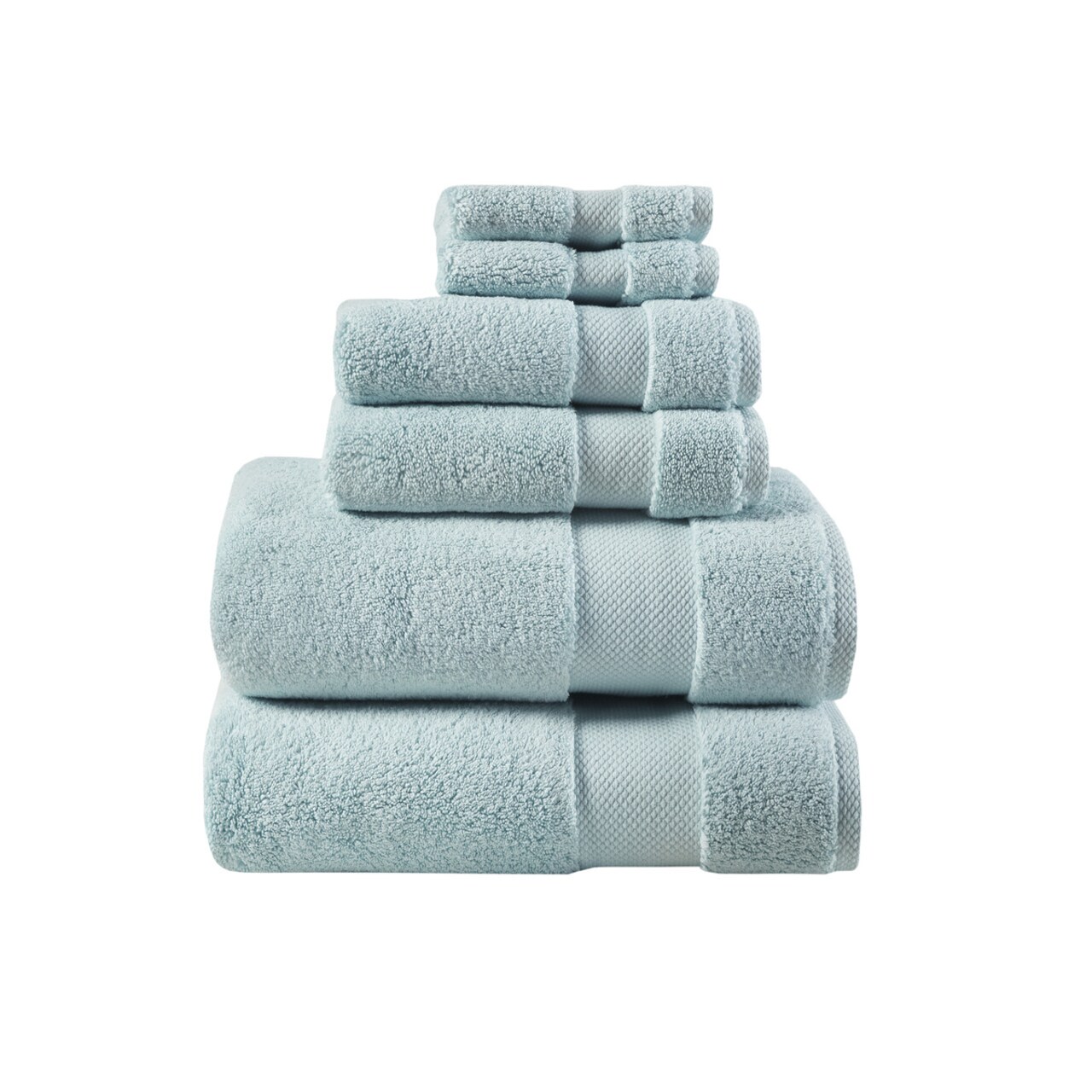 Gracie Mills Forrest Splendor 1000Gsm Cotton 6 Piece Towel Set - Grace-12492
